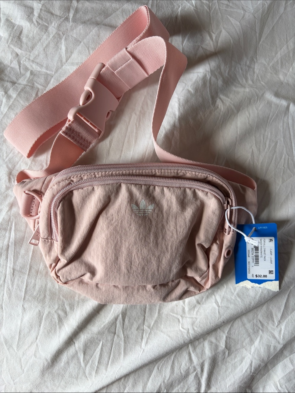adidas Light Pink Trefoil Waist Pack